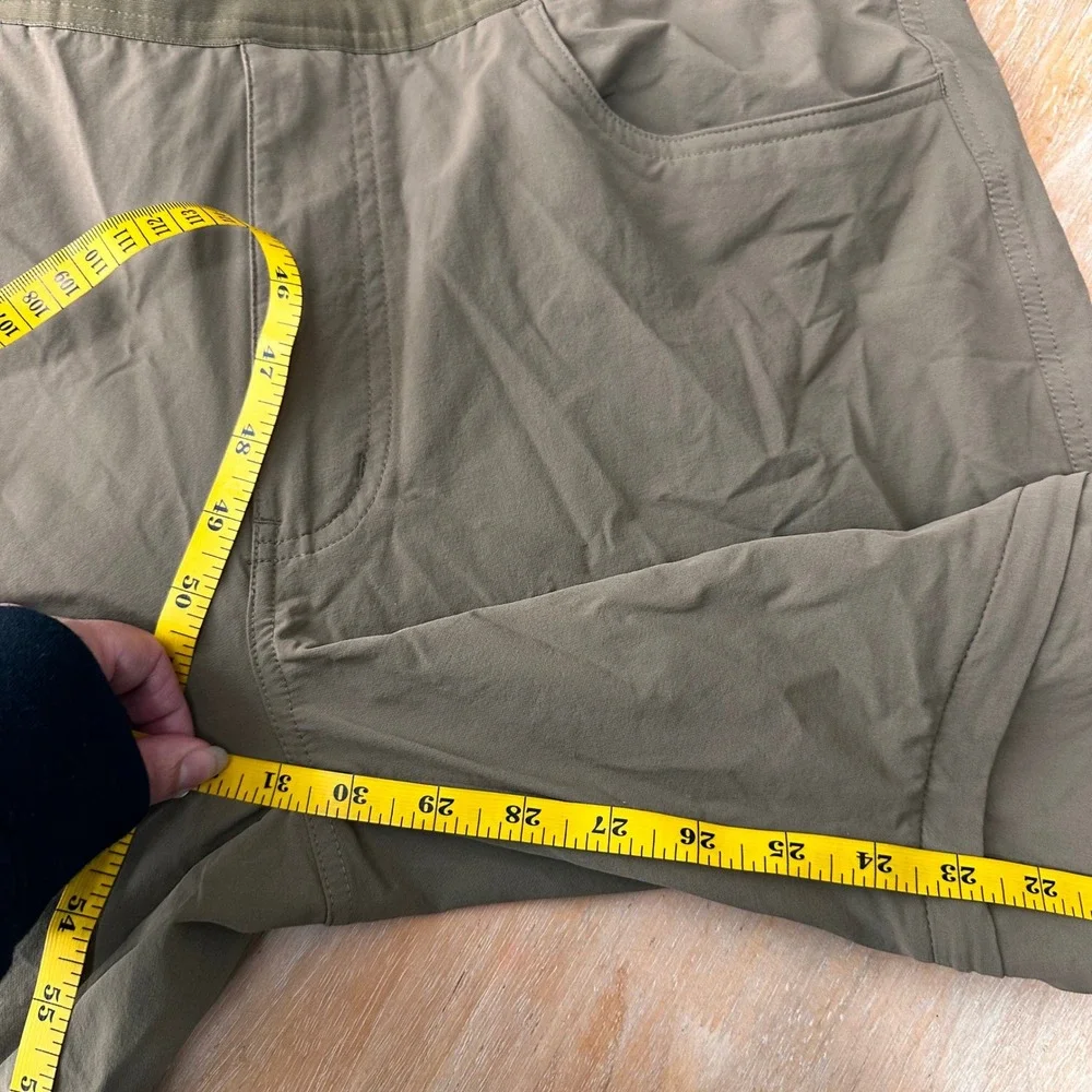 REI Co‎ Op Mens Convertible Hiking Pants Zip Off Cargo Khaki Size Large - 32L
